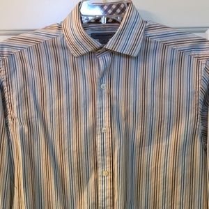 EUC. Johnston & Murphy long sleeve button down
